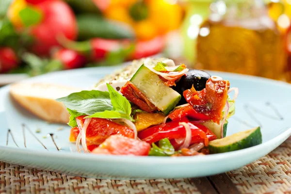 Insalata greca — Foto Stock