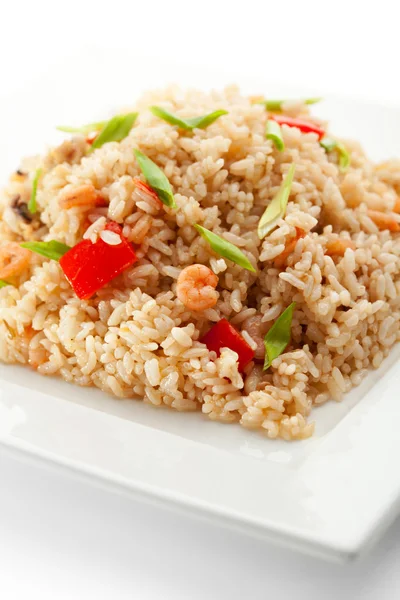 Rice with Seafood — Stock Photo, Image