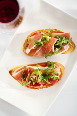 bruschetta.