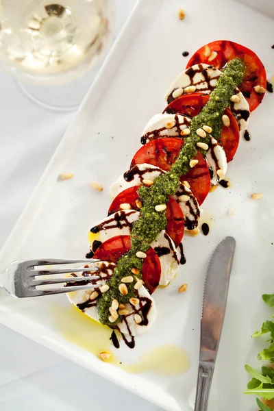 Salade caprese — Stockfoto