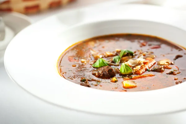 Goulash soep — Stockfoto