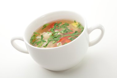 Deniz mahsulleri çorbası