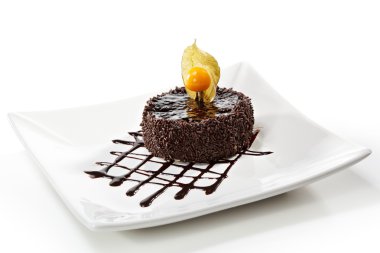 buzlu tatlı - çikolatalı kek