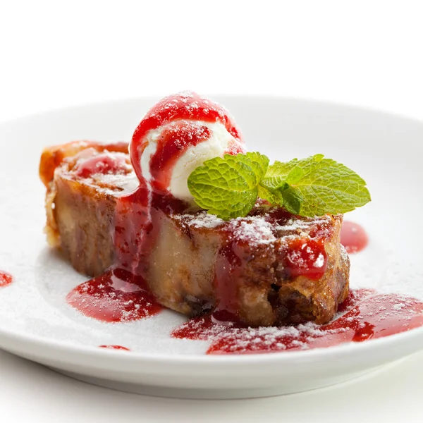 Apfelstrudel — Stockfoto