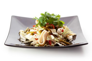 Deniz ürünleri tabağı