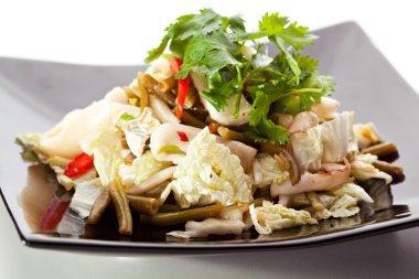 Deniz ürünleri tabağı