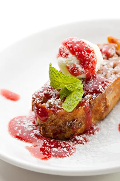 Apfelstrudel — Stockfoto