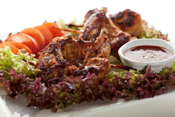 Fried Chicken Wings — Stock Photo, Image