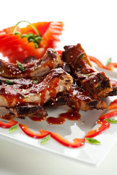 Barbecued Ribs — Stock Photo, Image