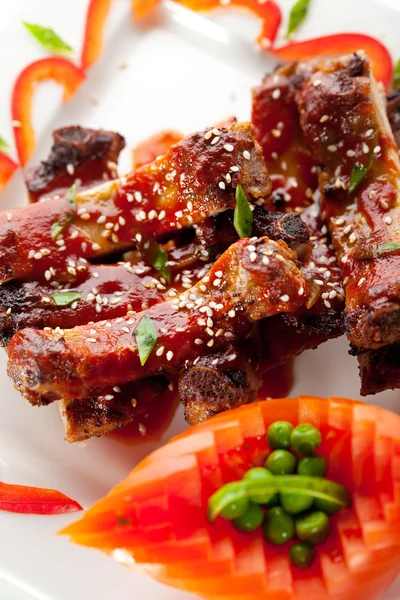 Barbecued Ribs — Stock Photo, Image