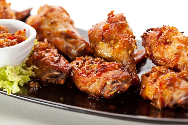 Fried Chicken Wings — Stock Photo, Image