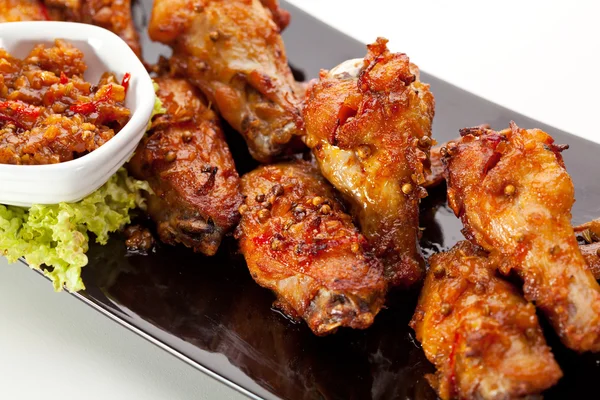 Fried Chicken Wings — Stock Photo, Image