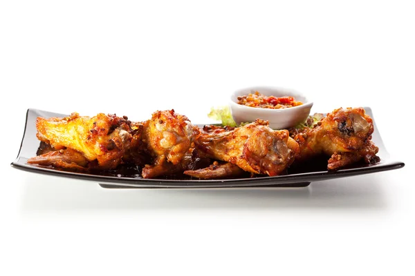 Fried Chicken Wings — Stock Photo, Image
