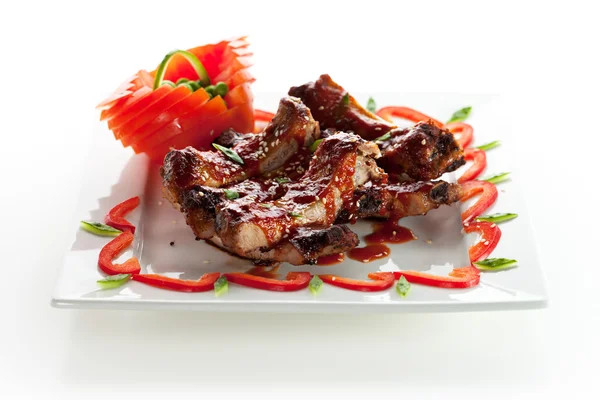 Barbecued Ribs — Stock Photo, Image