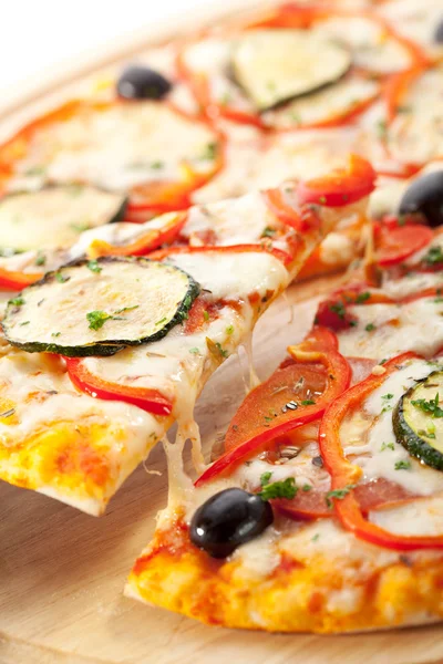 Vegetarische Pizza — Stockfoto