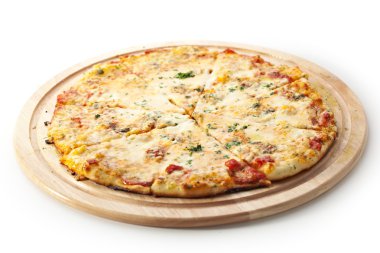 Peynirli pizza.