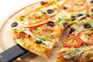 Vejetaryen pizza
