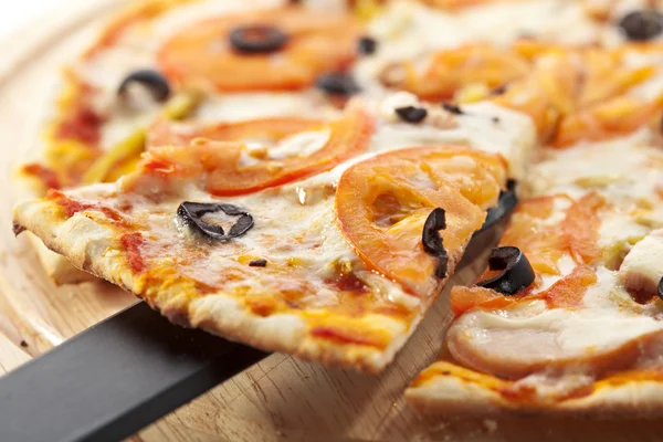 Spicy Pizza — Stock Photo, Image