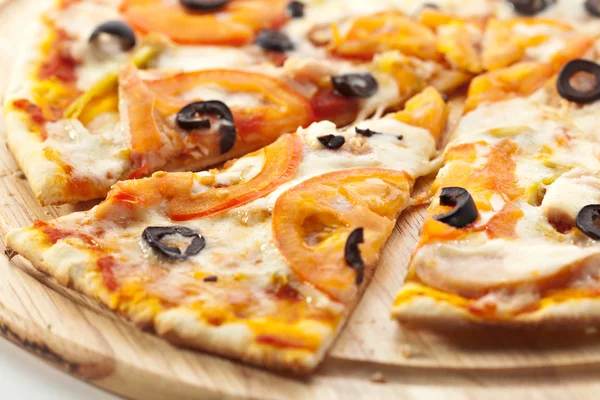 Pittige pizza — Stockfoto