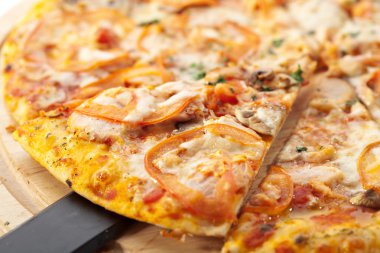 İtalyan pizzası.