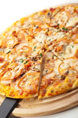 İtalyan pizzası.
