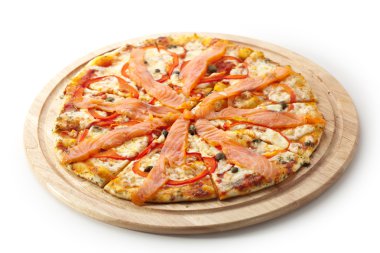 Deniz ürünleri pizza
