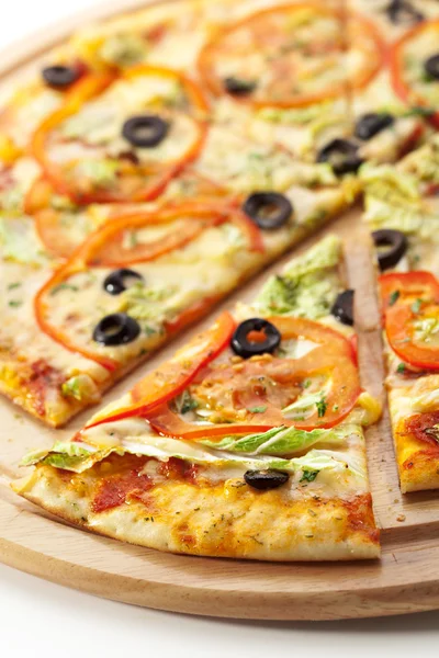 Pizza vegetariana — Foto de Stock