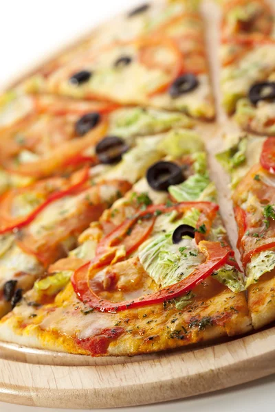 Pizza vegetariana — Foto de Stock