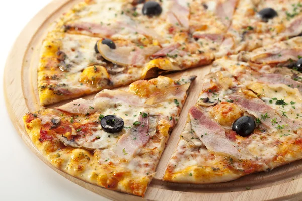 Pizza de carne — Foto de Stock