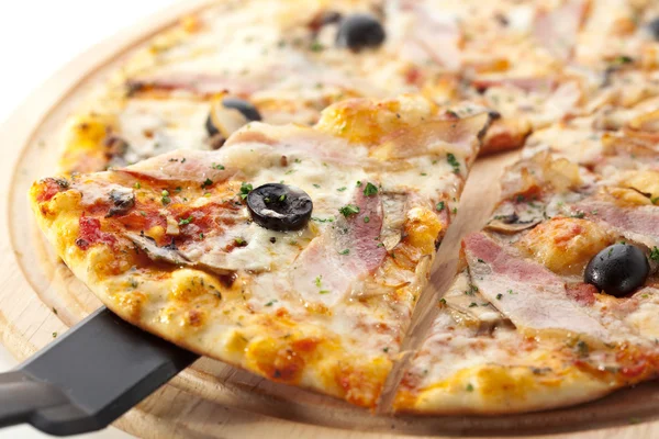 Meat Pizza — Stock Photo, Image