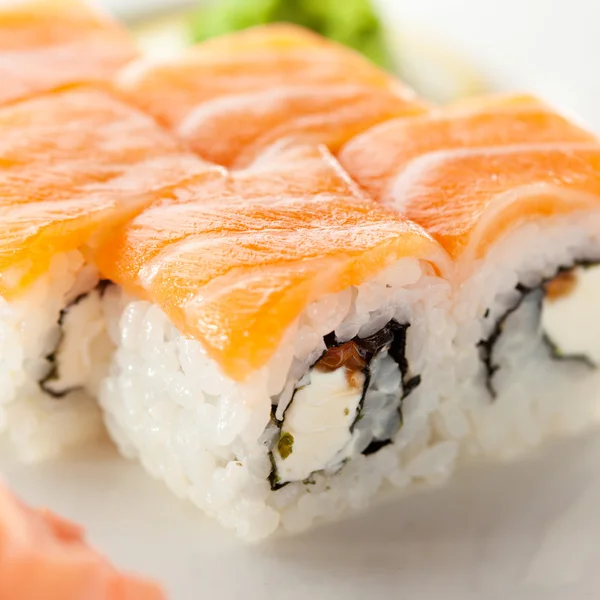 Salmon Roll — Stock Photo, Image