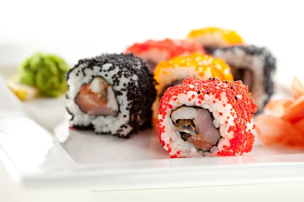 Japanese Cuisine - Sushi — Stock Photo, Image