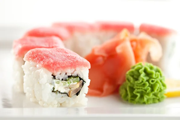 Tuna maki Sushi — Stock Photo, Image