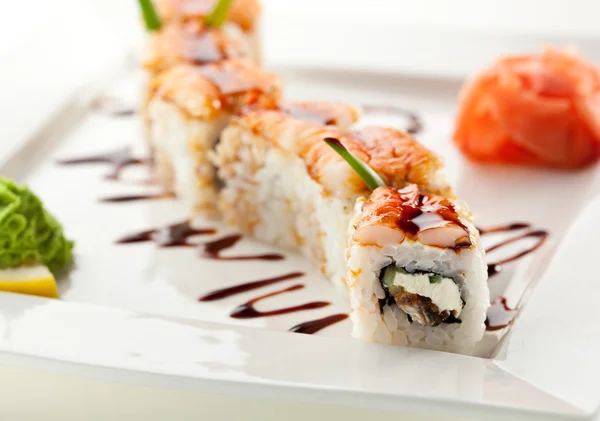 Cocina japonesa - Sushi — Foto de Stock