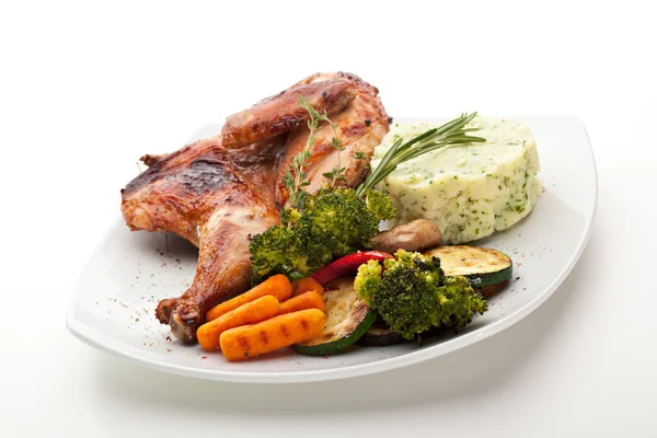 Chicken Tabaka — Stock Photo, Image