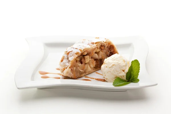 Strudel de manzana — Foto de Stock