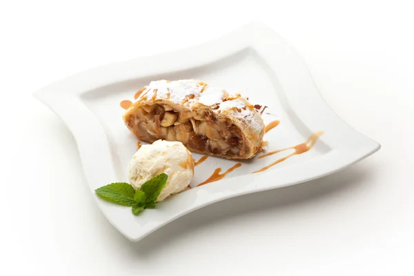 Strudel di mele — Foto Stock