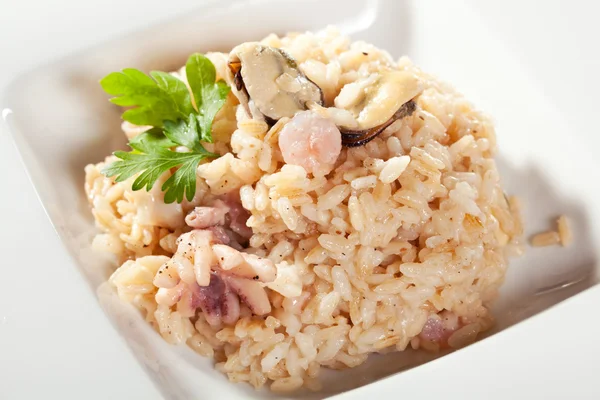 Risotto de mariscos — Foto de Stock