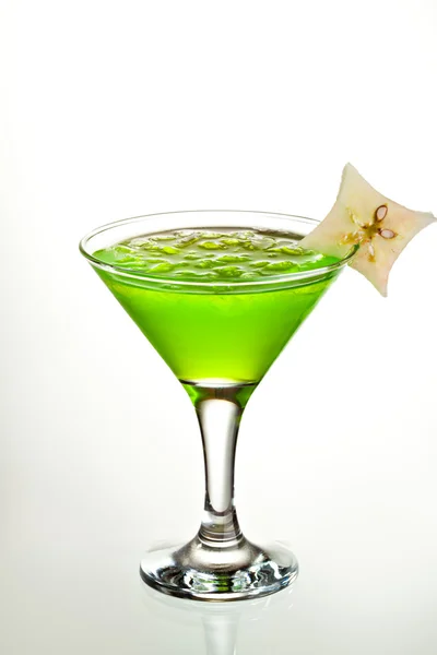 Zielony koktajl — Zdjęcie stockowe