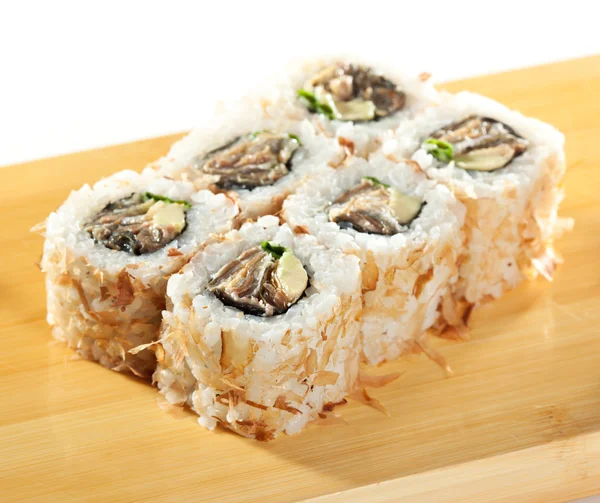 Salmon Skin Roll — Stock Photo, Image