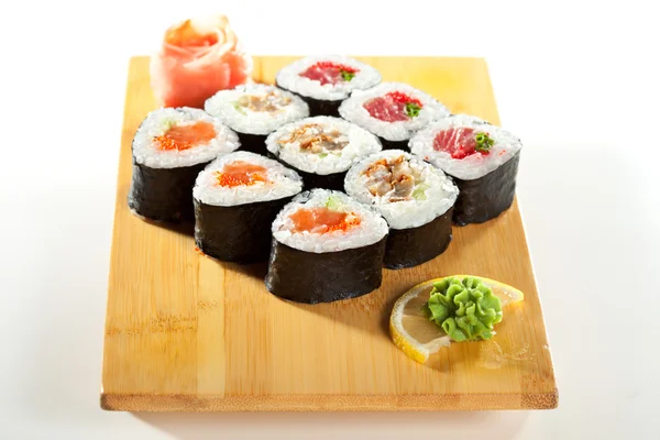 Japonská kuchyně - sushi — Stock fotografie