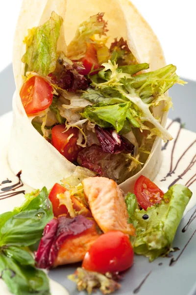 Zeevruchten salade — Stockfoto