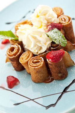 tatlı - çikolatalı krep