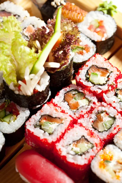 Rouleaux de sushi — Photo