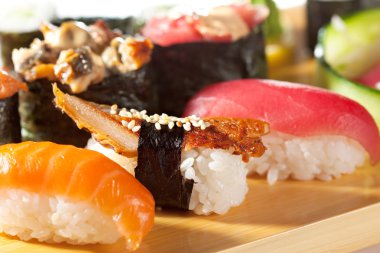 Japanese Cuisine - Sushi Set clipart