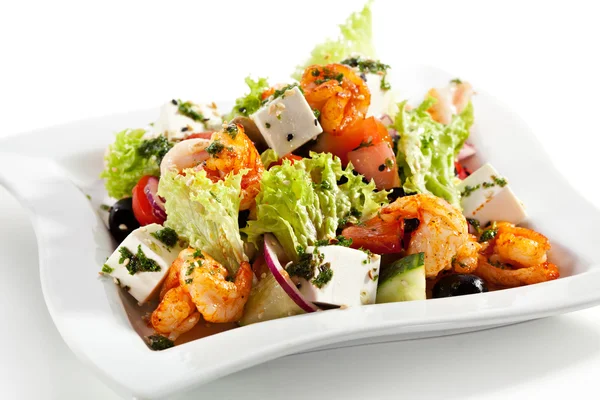 Seafood sallad — Stockfoto