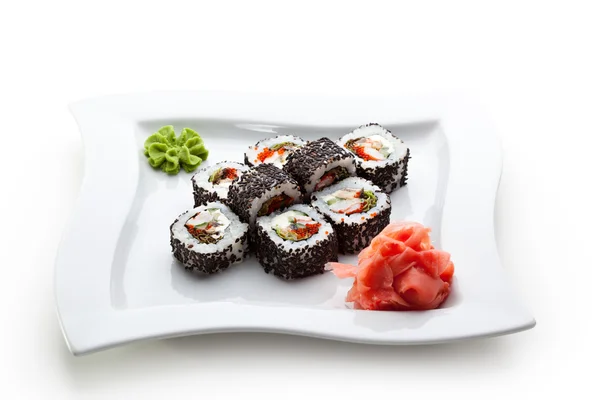 Japanse keuken - sushi — Stockfoto