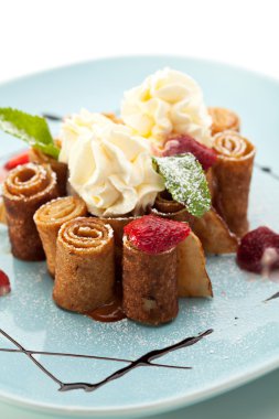 tatlı - çikolatalı krep