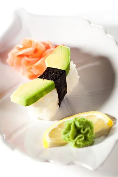 Avocado-Sushi — Stockfoto