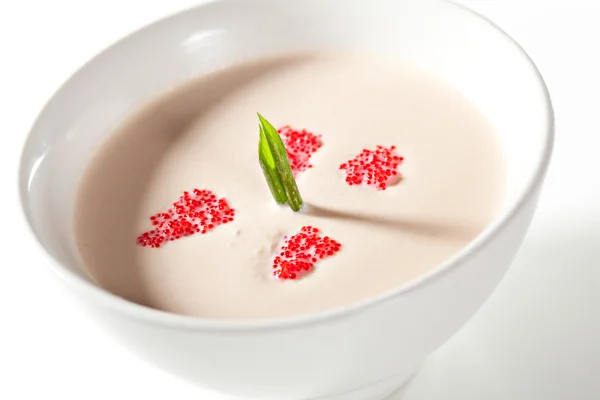 Sopa de salmão — Fotografia de Stock